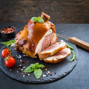 Stelze gebraten
